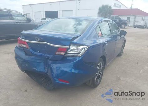 2014 Honda Civic Ex из США, поврежденный, VIN 19XFB2F89EE067725